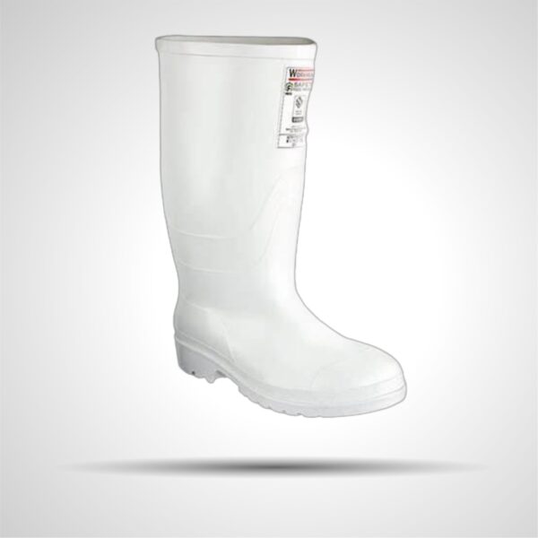 Bota PVC Workman Safety Food Industry Blanca